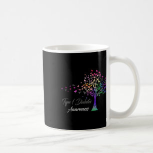 Baumschleife Typ-1-Diabetes-Bewusstsein Kaffeetasse