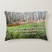 Baumschlummer im Herbstmoos - Personalisiert Dekokissen