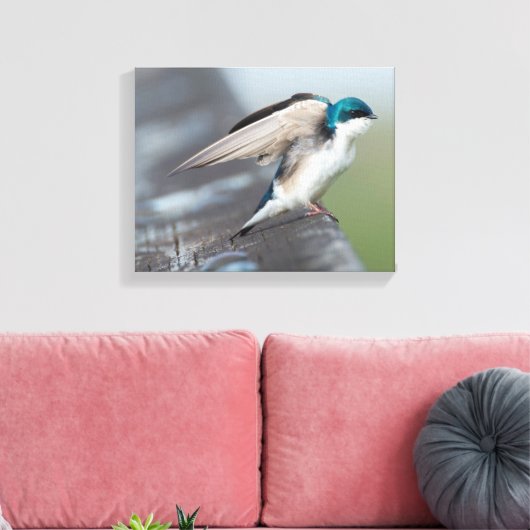 Baumschlupfstrecke Leinwanddruck (Insitu (Wohnzimmer))