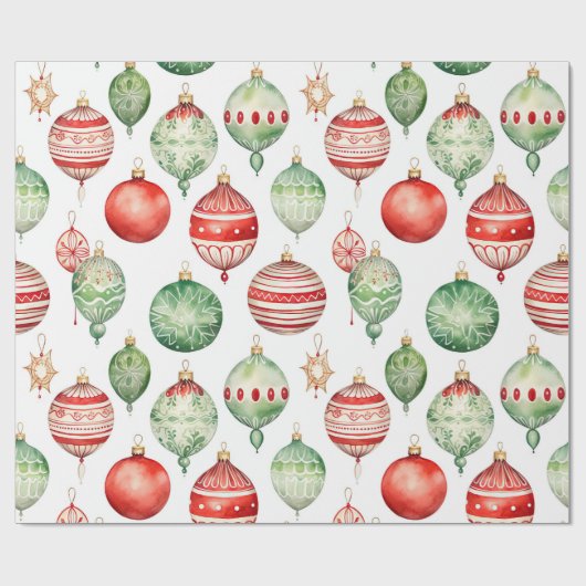 Baumschmuckpapier! Geschenkpapier (Flach)