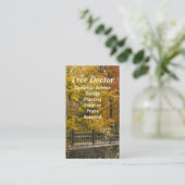 Baumschneider Visitenkarte (Stehend Vorderseite)