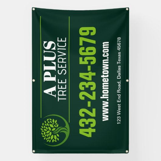 Baumschneidung Banner (Vertikal)