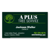 Baumschneidung Magnetische Visitenkarte (Vorderseite)