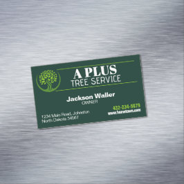 Baumschneidung Magnetische Visitenkarte