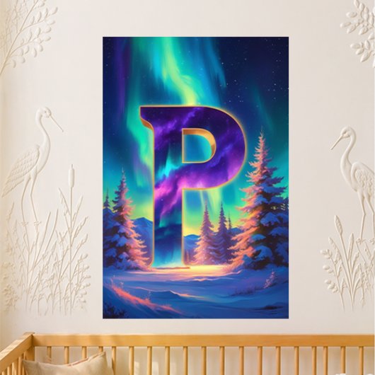 Baumschulbrief P Name Polarlichkiefer Poster