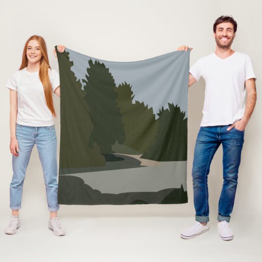 Baumschutzmuster Fleecedecke (Beispiel)