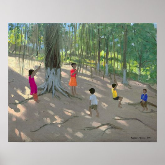 Baumschwingen Elefanteninsel Bombay 2000 Poster (Vorne)
