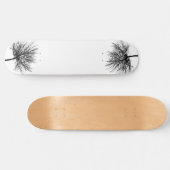 Baumsilhouette Skateboard (Horizontal)