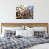 Baumskulpturen Leinwanddruck (Insitu (Schlafzimmer))