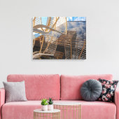 Baumskulpturen Leinwanddruck (Insitu (Wohnzimmer))