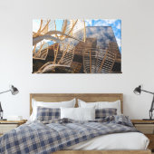 Baumskulpturen Leinwanddruck (Insitu (Schlafzimmer))