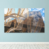 Baumskulpturen Leinwanddruck (Insitu (Holzboden))