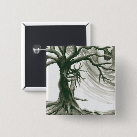 BaumSprite - Knopf Button (Vorne & Hinten)