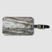 Baumstamm Gepäckanhänger (Vorderseite (Horizontal))