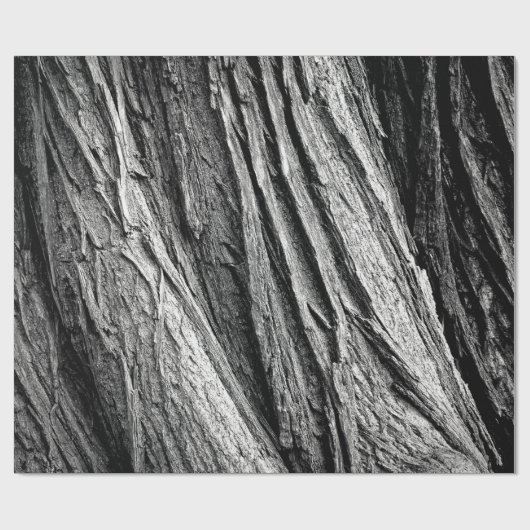 Baumstamm Geschenkpapier (Flach)