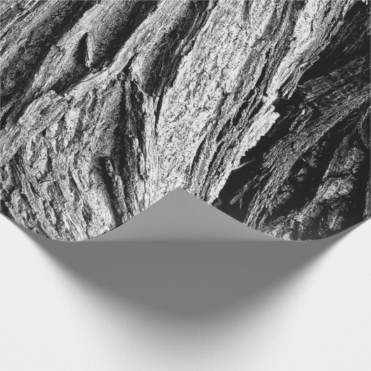 Baumstamm Geschenkpapier (Ecke)