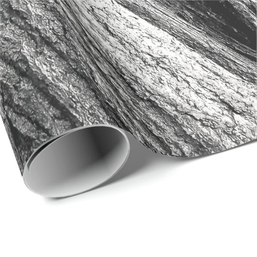 Baumstamm Geschenkpapier (Rolleneckpunkt)