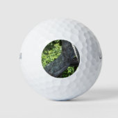 Baumstamm Golfball (Vorderseite)