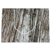 Baumstamm Große Geschenktüte (Vorderseite)