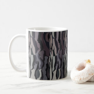 Baumstamm-Hintergrundmuster Kaffeetasse