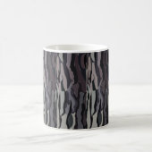 Baumstamm-Hintergrundmuster Kaffeetasse (Mittel)