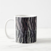 Baumstamm-Hintergrundmuster Kaffeetasse (Links)