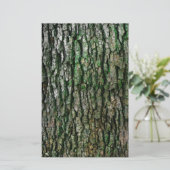 Baumstamm (Holzbrücke) Briefpapier (Stehend Vorderseite)