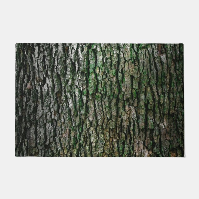 Baumstamm (Holzbrücke) Fußmatte (Vorderseite)