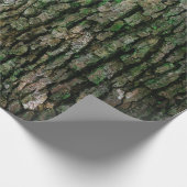 Baumstamm (Holzbrücke) Geschenkpapier (Ecke)