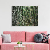 Baumstamm (Holzbrücke) Leinwanddruck (Insitu (Wohnzimmer))
