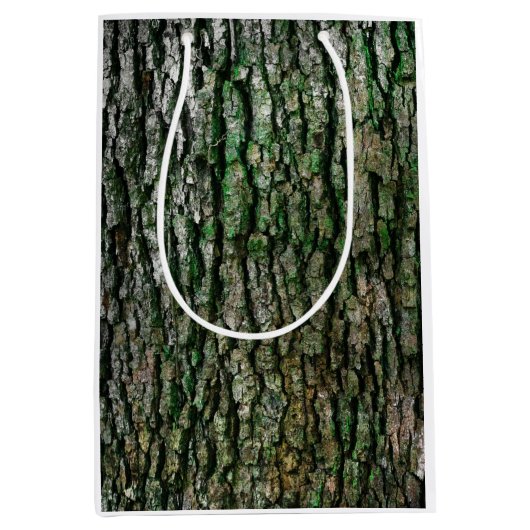 Baumstamm (Holzbrücke) Mittlere Geschenktüte (Vorderseite)