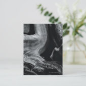 Baumstamm Postkarte (Stehend Vorderseite)