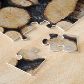 Baumstamm Puzzle (Seite)