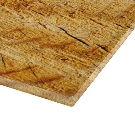 Baumstamm Schneidebrett (Ecke)