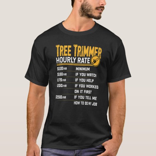 Baumstamm-Stundentrainer T-Shirt (Vorderseite)