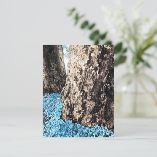 Baumstämme Einladung (Stehend Vorderseite)