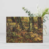 Baumstämme mit Efeu von Vincent van Gogh (Stehend Vorderseite)