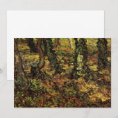 Baumstämme mit Efeu von Vincent van Gogh (Vorne/Hinten)