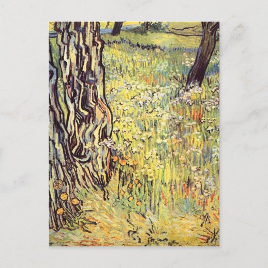 Baumstämme von Vincent van Gogh Postkarte (Vorderseite)