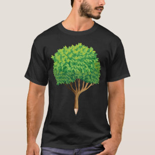 Baumstift Inspiration Natur Lover Artist T-Shirt