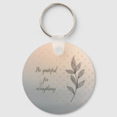 Baumstruktur Blätter Muster Schlüsselanhänger (Vorderseite)