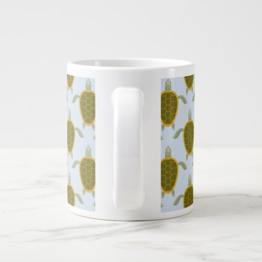 Baumstruktur Jumbo-Tasse (Rückseite)