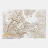 Baumstruktur Karte 1 Geschirrtuch (Horizontal)