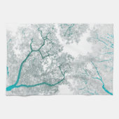 Baumstruktur Karte 3 Geschirrtuch (Horizontal)