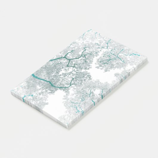 Baumstruktur Karte 3 Post-it Klebezettel (angewinkelt)