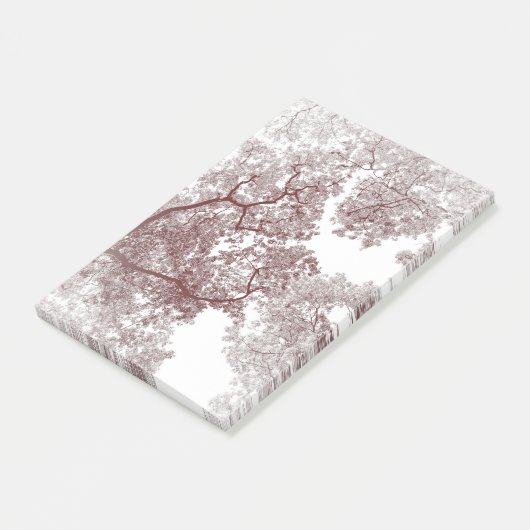 Baumstruktur Karte 4 Post-it Klebezettel (angewinkelt)