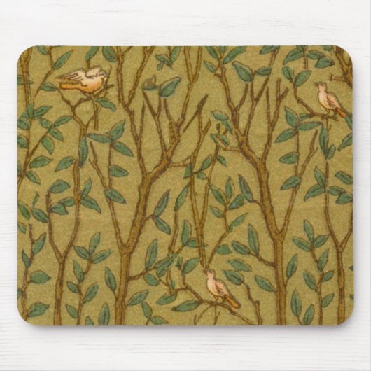 Baumstruktur nach St. Rose Lima (BK 020) Mousepad (Vorne)