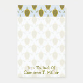 Baumstruktur| Name hinzufügen Post-it Klebezettel (Vorderseite)