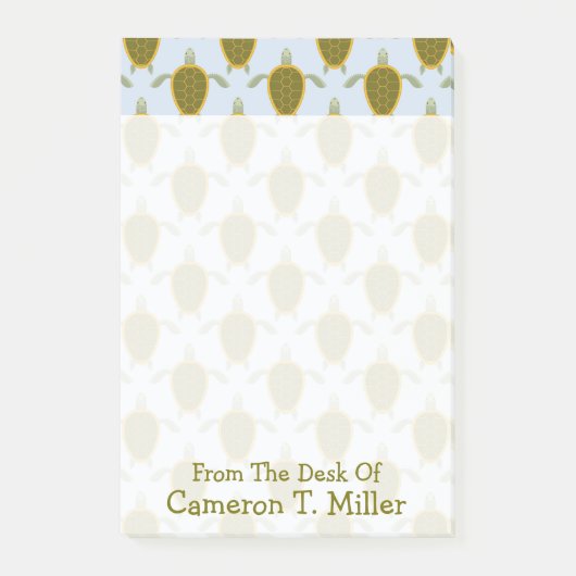 Baumstruktur| Name hinzufügen Post-it Klebezettel (Vorderseite)