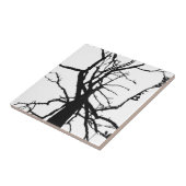 Baumstruktur oberste Abstrakte Tile Fliese (Seite)